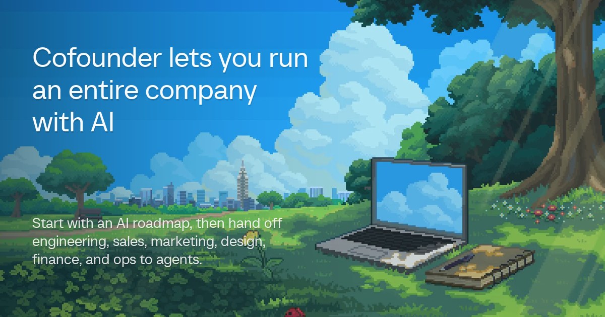 Cofounder homepage preview